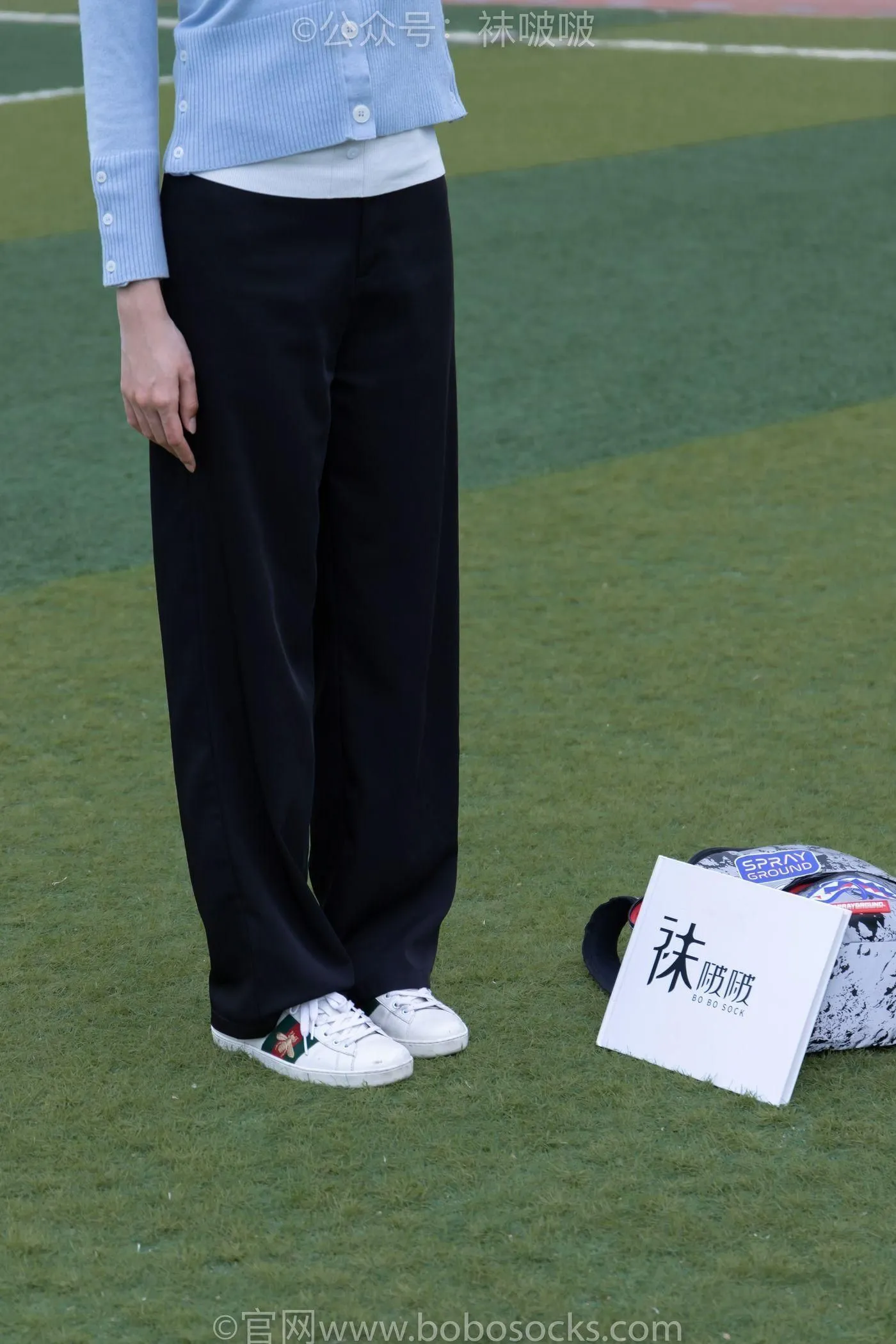 [BoBoSocks袜啵啵]NO.021 泡芙-板鞋、白棉袜、裸足 [131P]插图